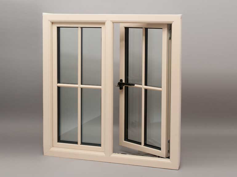 2 part aluminium window for home